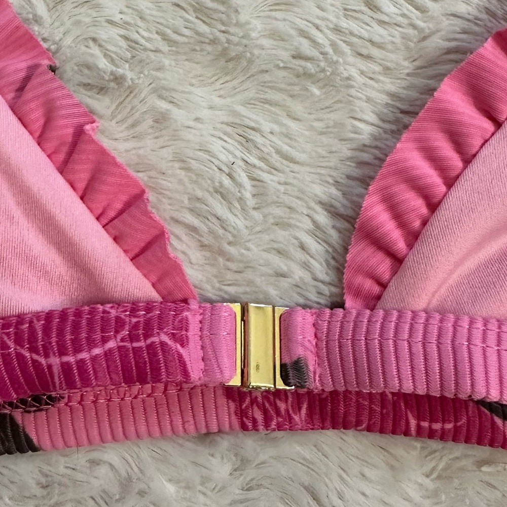Beach Riot Rosie Paige Rib Ruffle Bikini Set NWT - Picture 13 of 16